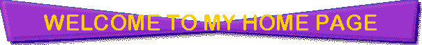 WELCOME TO MY HOME PAGE